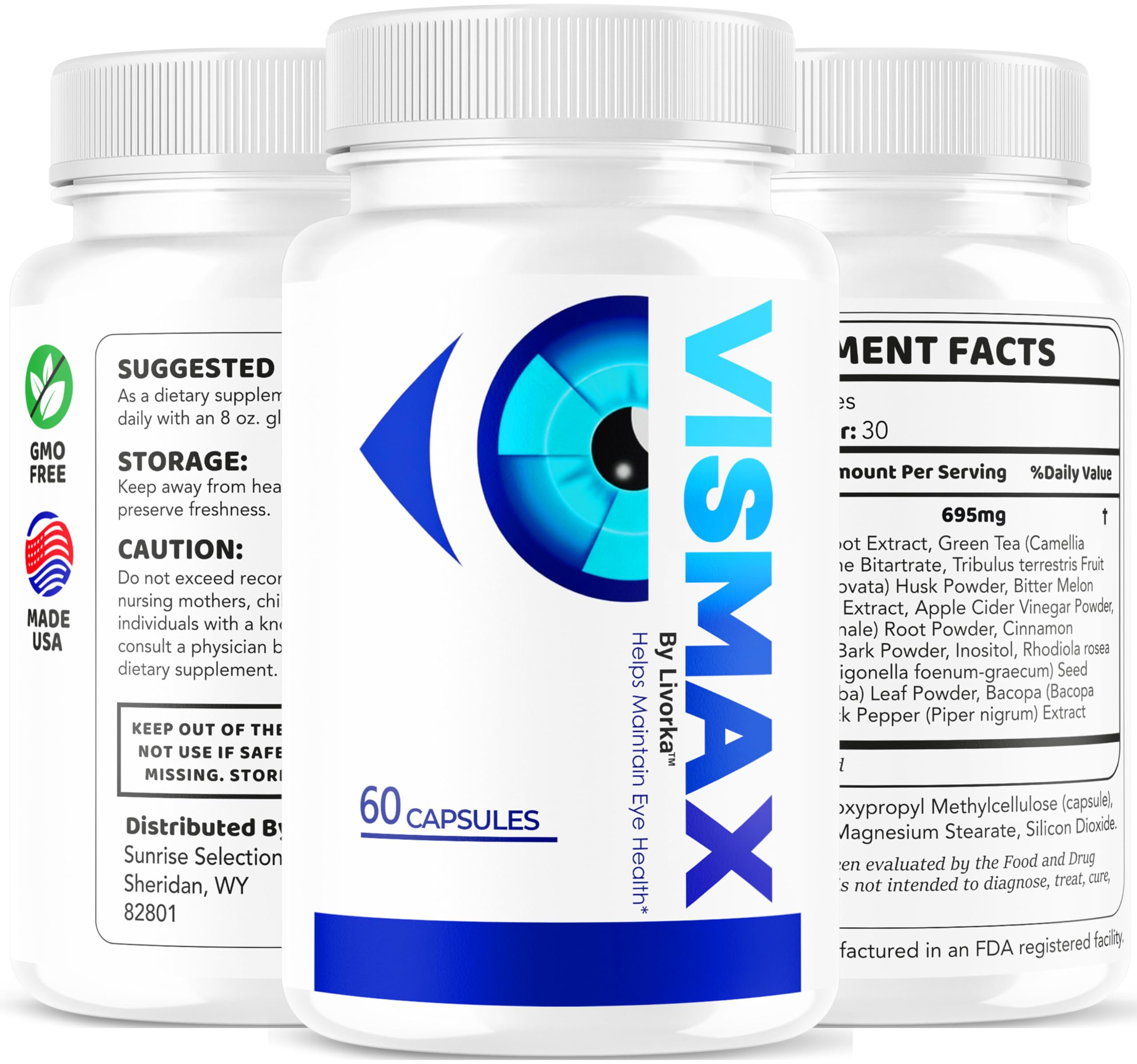 LIVORKA VisMax reviews banner hints customer satisfaction potential.