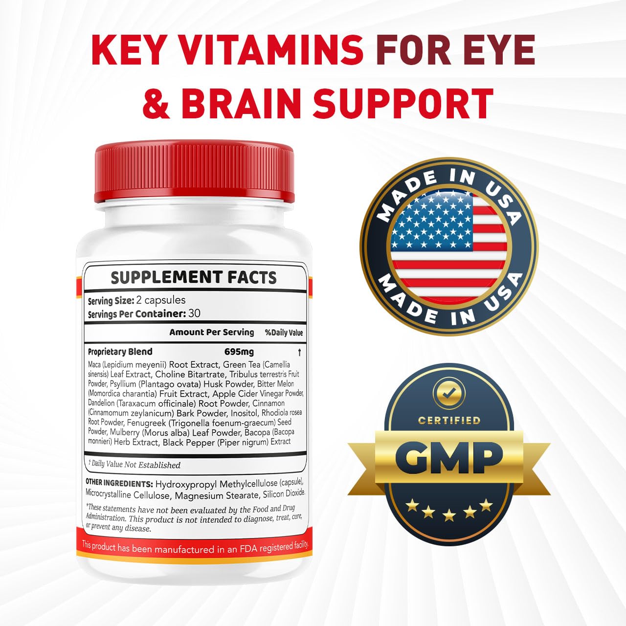 LIVORKA Vismax Revive 2-pack hero shot for convenient eye health support