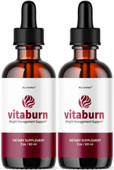 LIVORKA Vitaburn drops bottle and ingredient label for daily wellness.