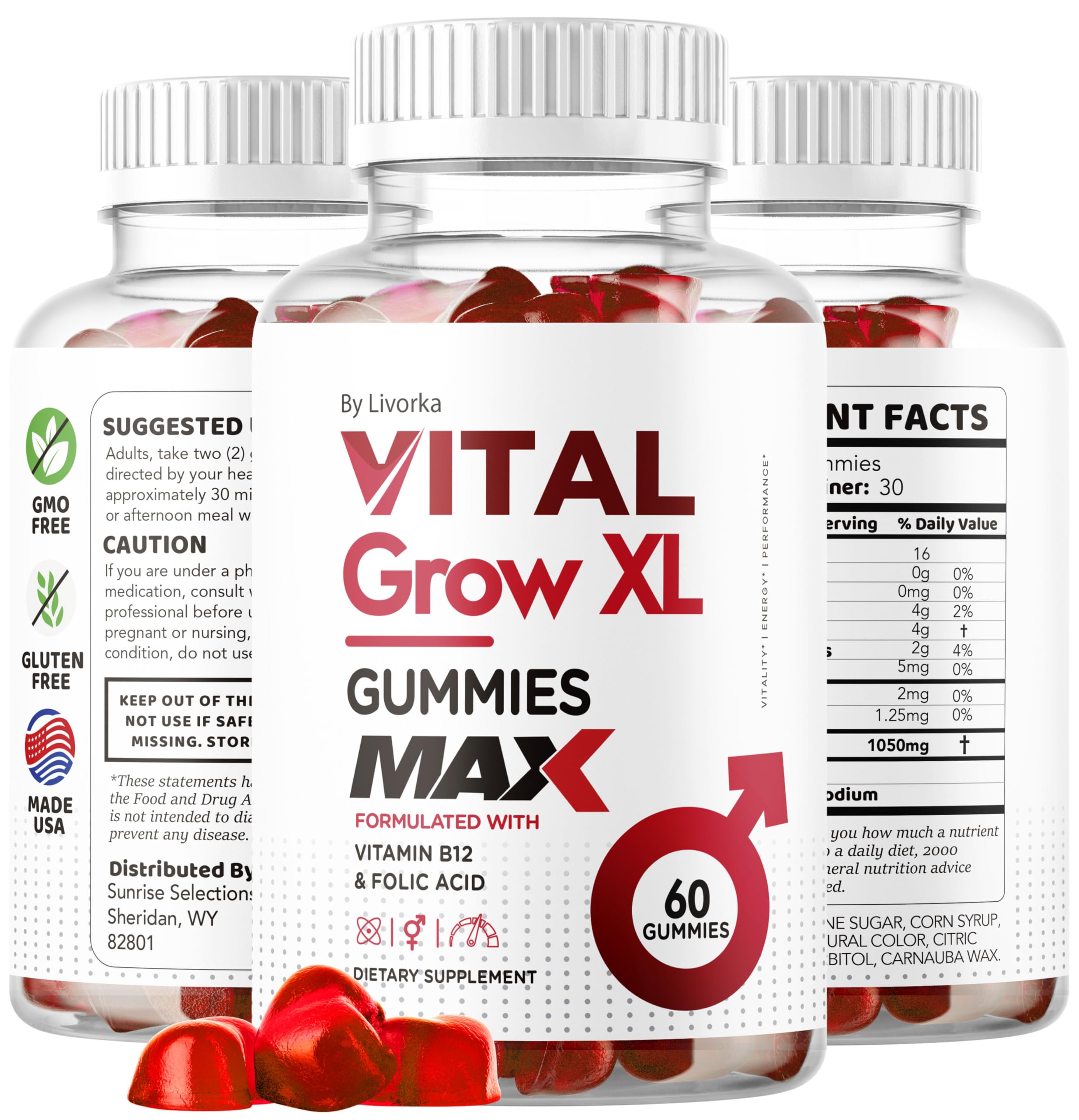 GMP manufacturing seal for Vital Grow XL quality standards