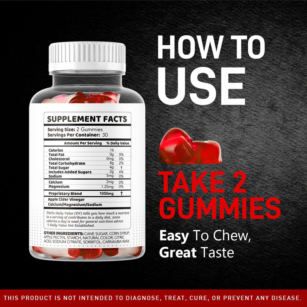 Vital Grow XL gummy serving illustration for easy daily intake