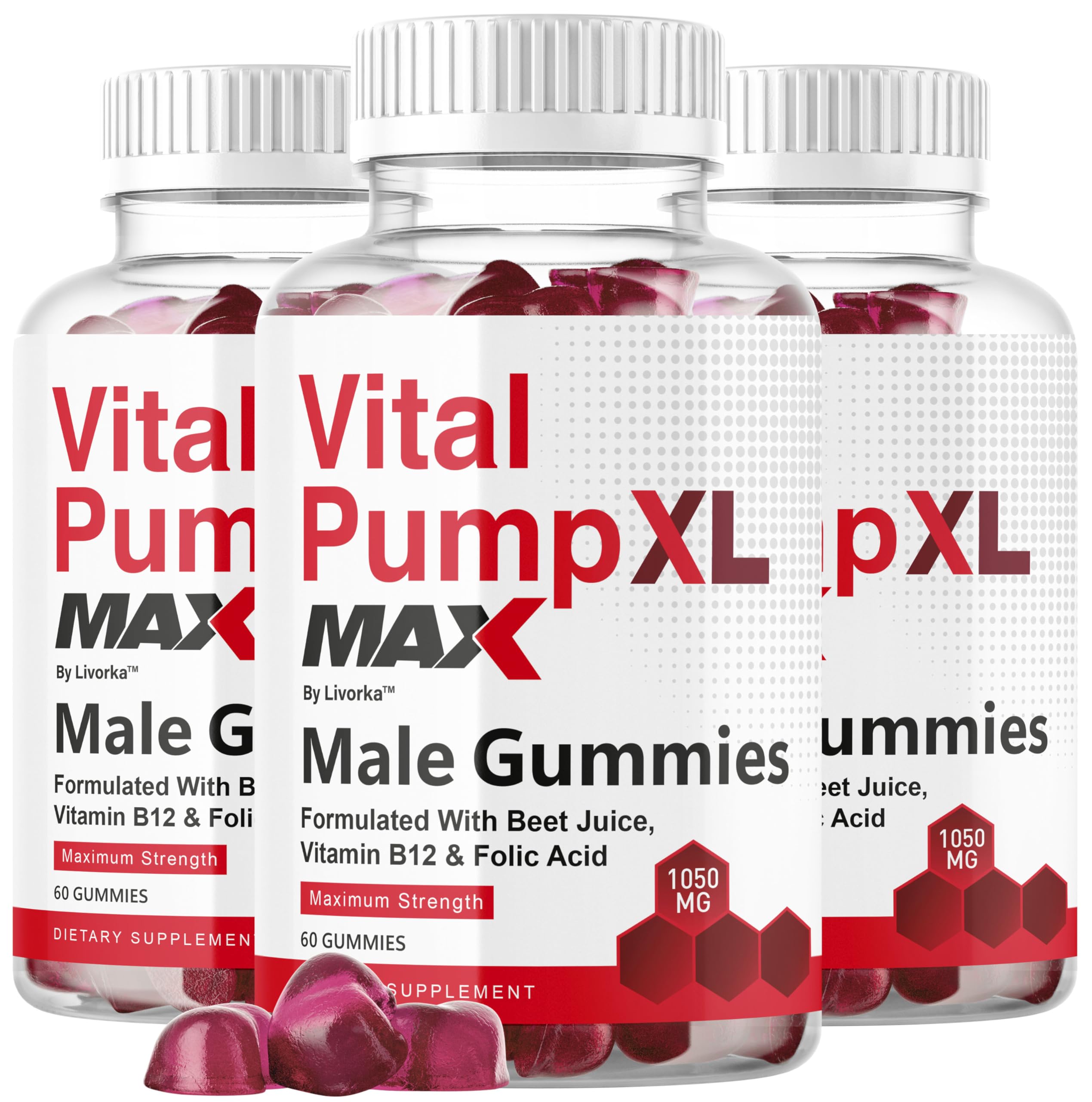 Livorka Vital Pump XL Max bottle ready for daily energy support.