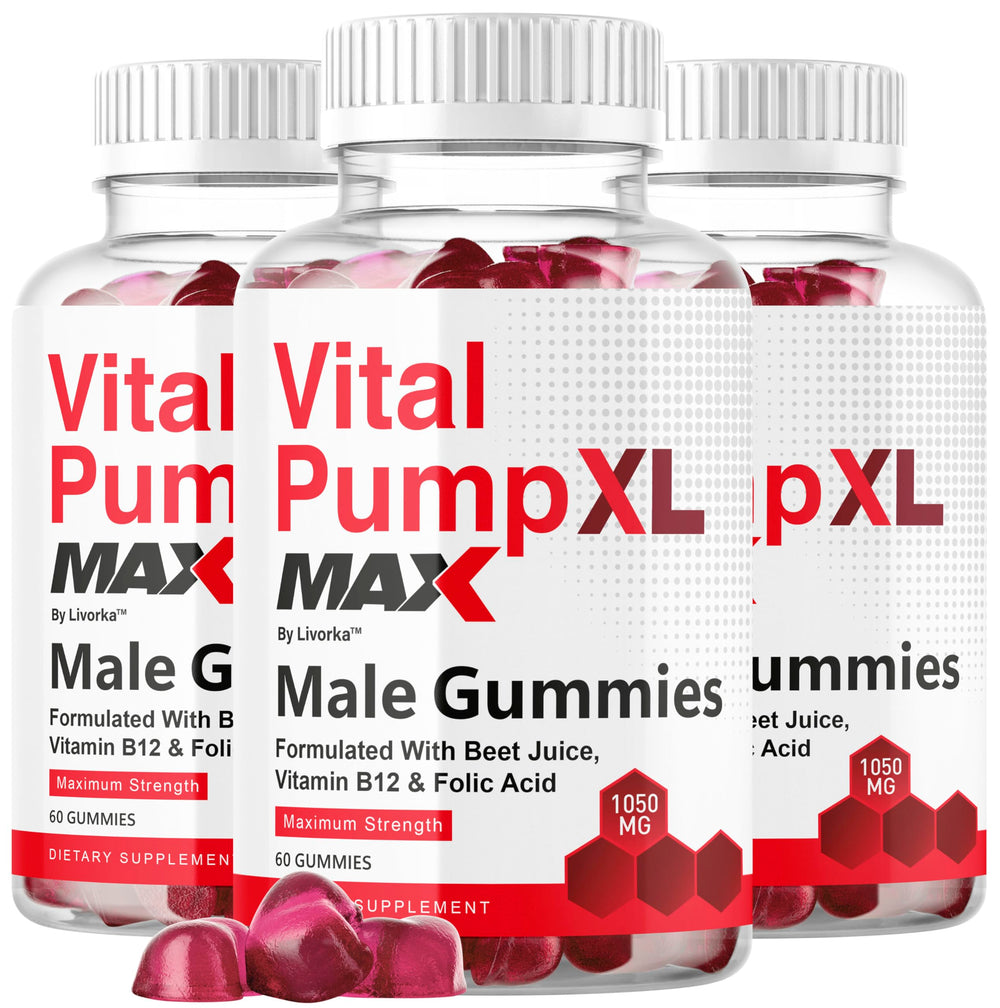 Livorka Vital Pump XL Max bottle ready for daily energy support.