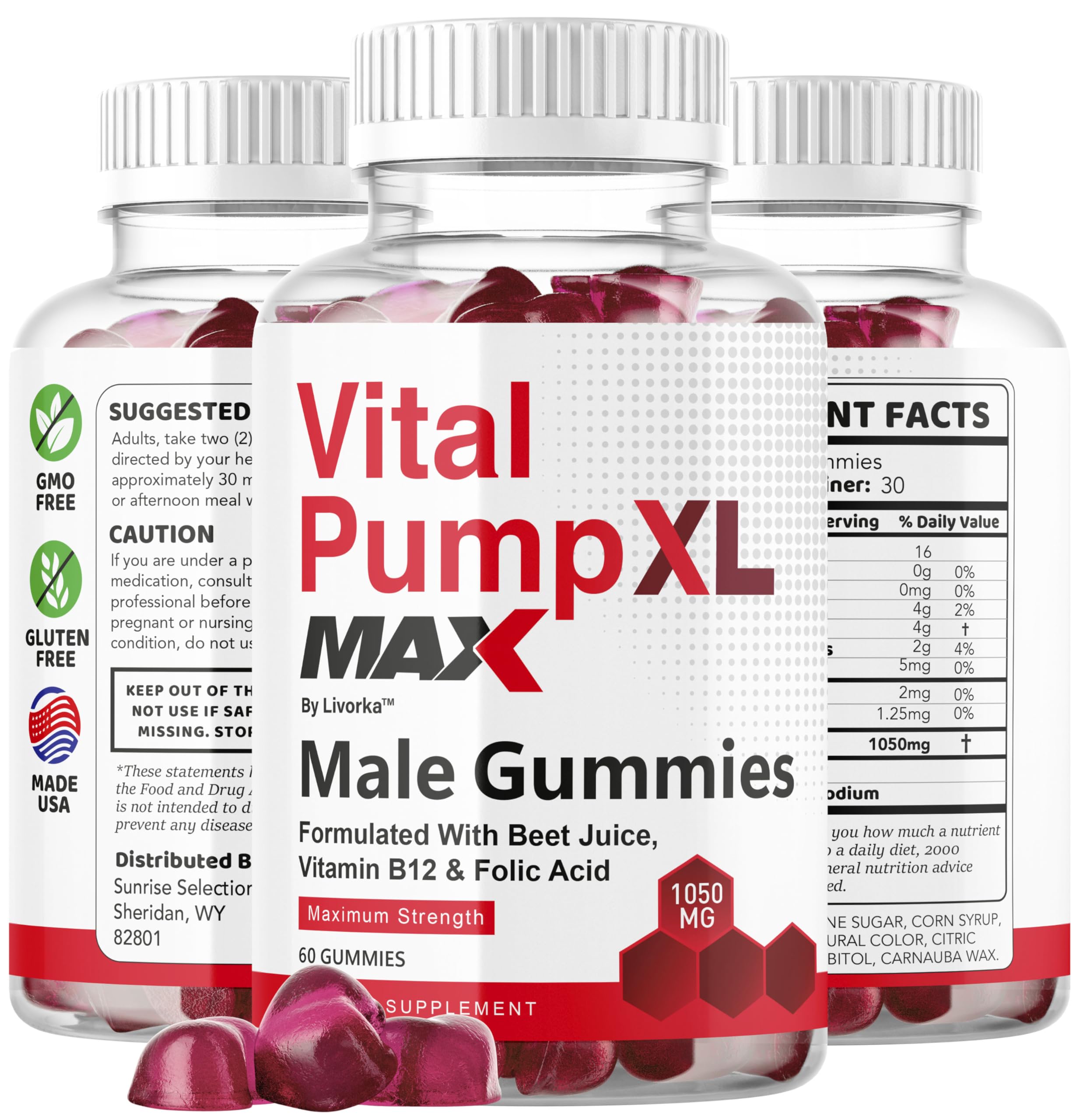 LIVORKA Vital Pump XL Max easy-open cap shown for hassle-free dosing