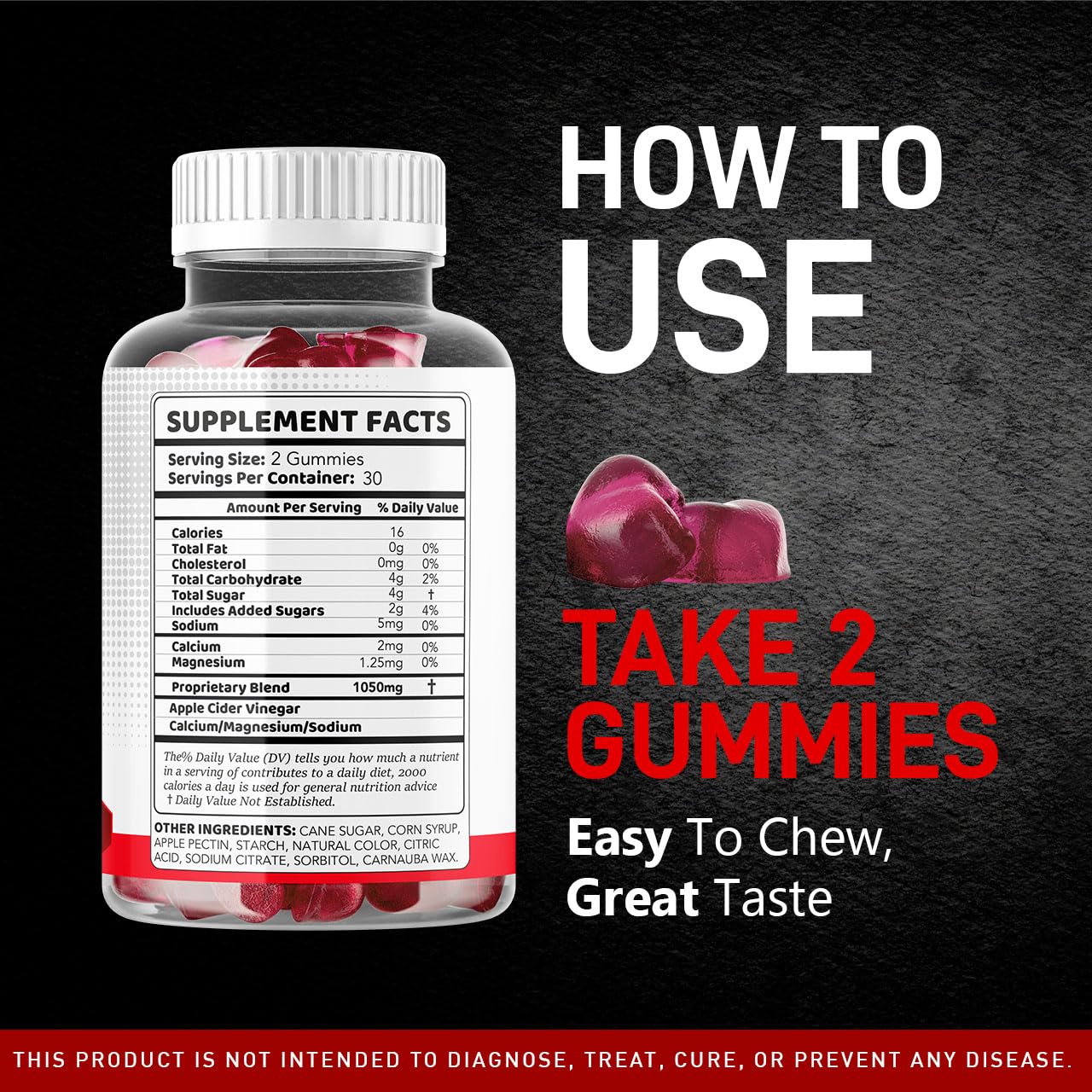 LIVORKA Vital Pump XL Max gummies closeup highlighting texture and flavor