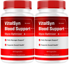 LIVORKA Vitalsyn Blood Support bottle front view for daily wellness routine.
