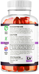 Lifestyle shot showing gummies next to a smoothie for routine wellness