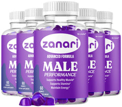 Livorka Zanari Gummies bottle front for daily energy support.