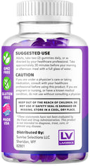 LIVORKA Zanari Gummies nutrition panel close-up for ingredient transparency