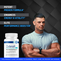 LIVORKA Zydenafil advanced formula label on bottle for a complete routine