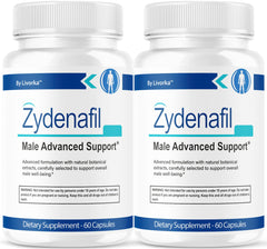 LIVORKA Zydenafil bottle packaging showing two-month supply for daily vitality