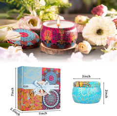 LKDJR candles close-up highlighting 8 percent essential oils for balanced fragrance.