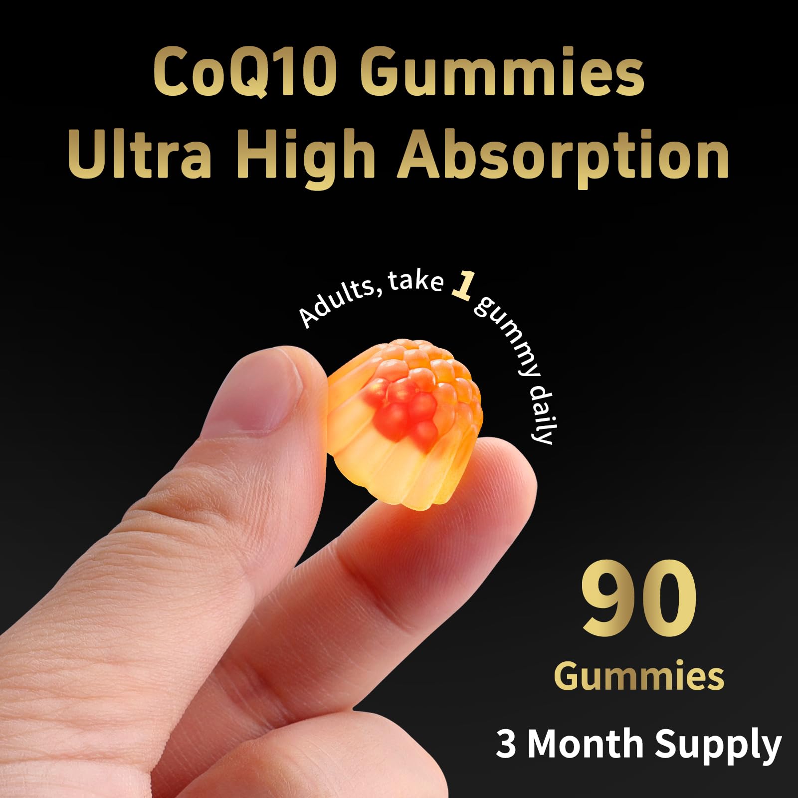 LKINT CoQ10 gummies on-the-go setup for busy days.