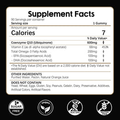 LKINT CoQ10 gummies orange pack showing convenient two-pack packaging.