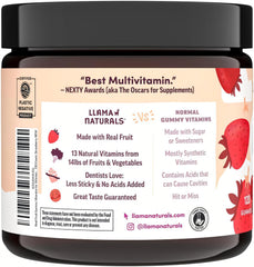 Llama Naturals dentist-friendly gummies emphasize low stickiness and enamel-friendly formula.