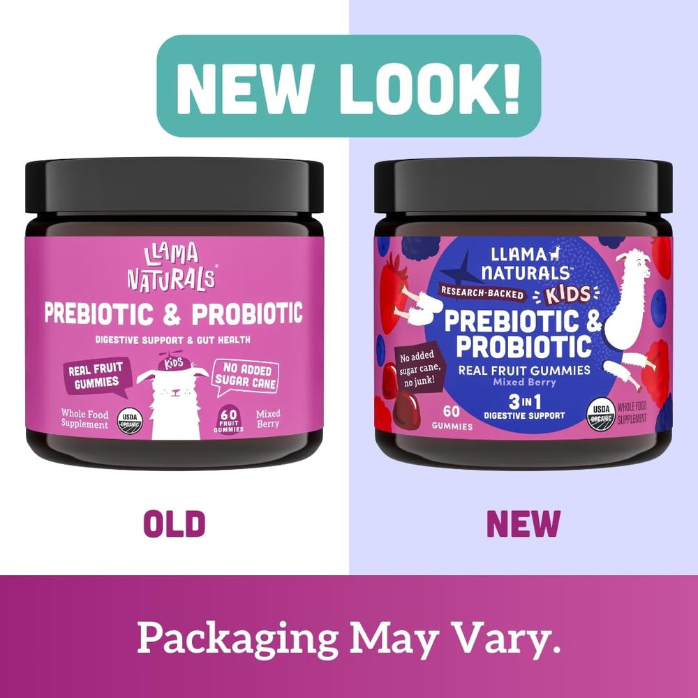 Llama Naturals kids nutrition on-the-go pack for busy families