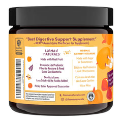 Llama Naturals ingredient list clean allergen-free vegan gummies
