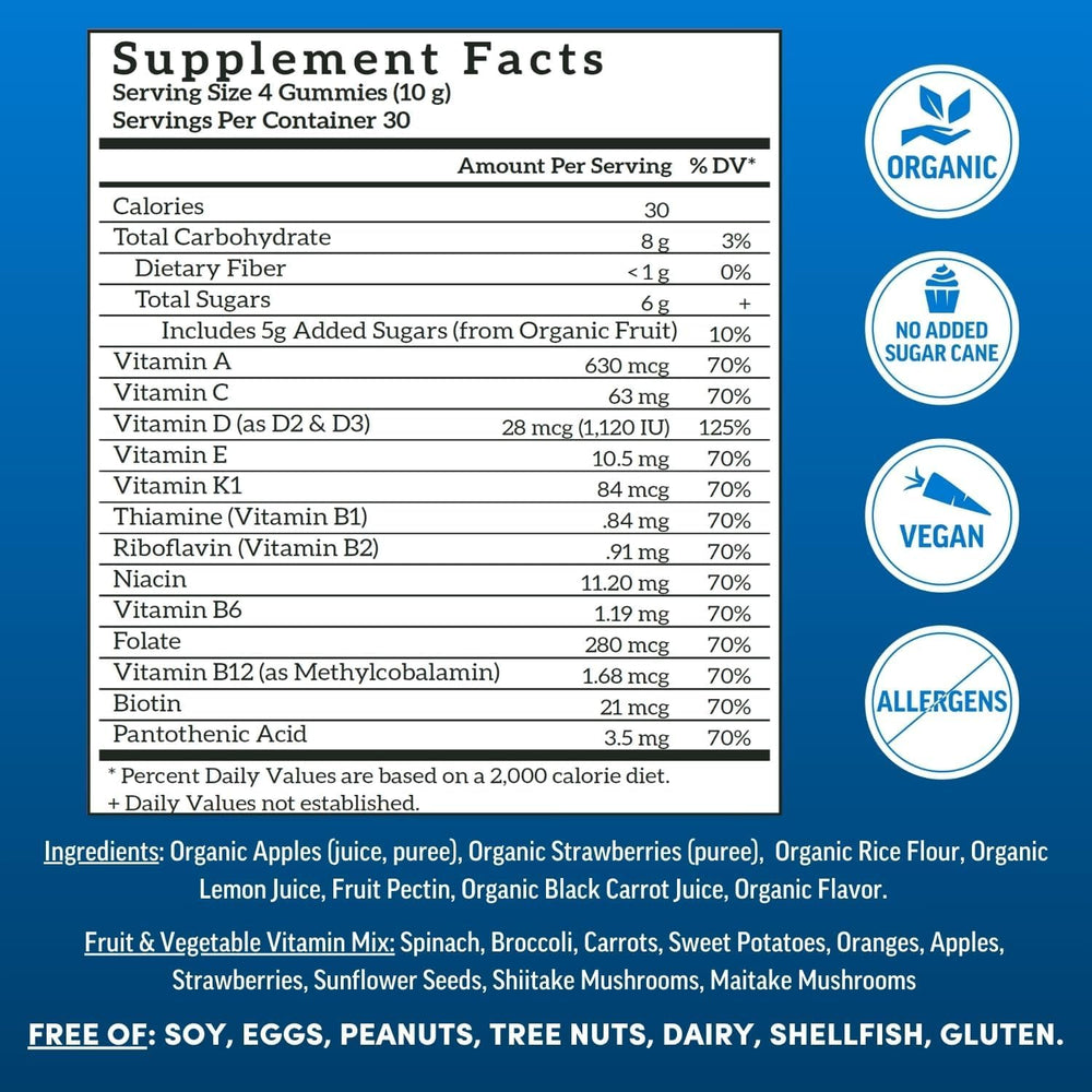 Llama Naturals organic fruit derived nutrients from whole foods