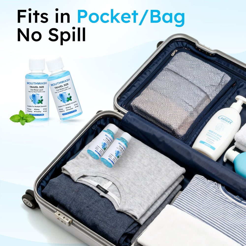 LLHQAMT after-meal use travel mouthwash for quick cleansing.