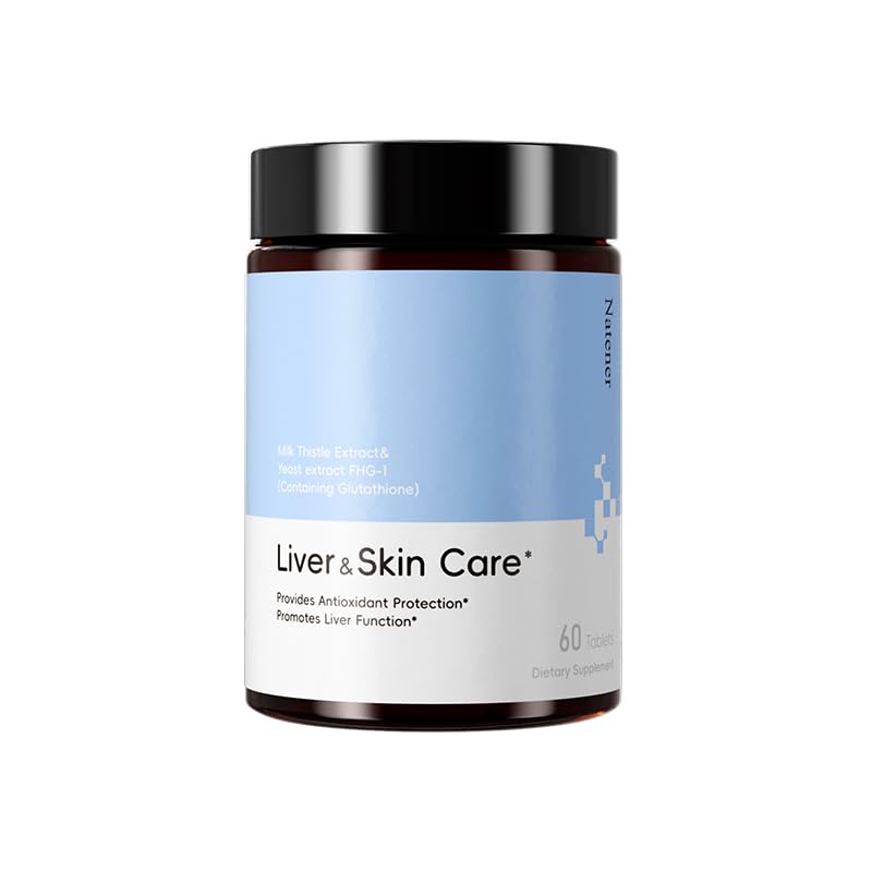 LLVYUO Natener Liver Care tablets bottle promoting daily liver support