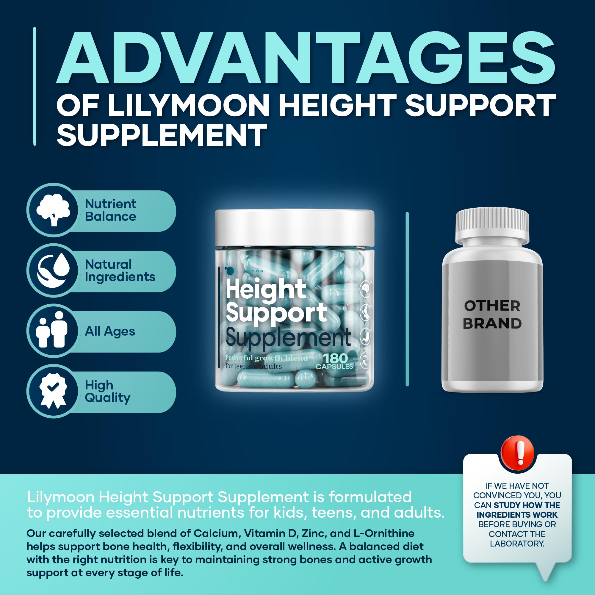 LM LILYNUTRAMOON capsules blue-spirulina closeup shows natural color and nutrients.