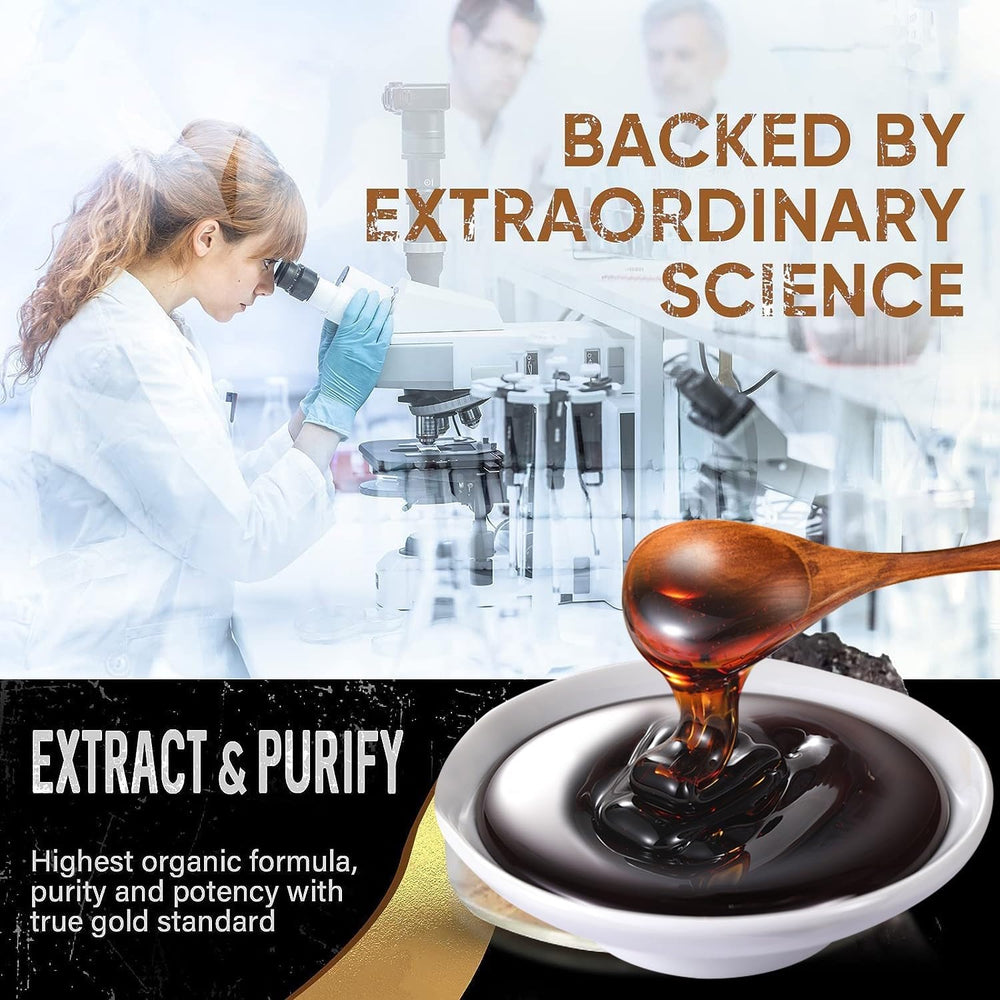 Lmar Shilajit Resin storage scene in a cool, dry place preserves potency