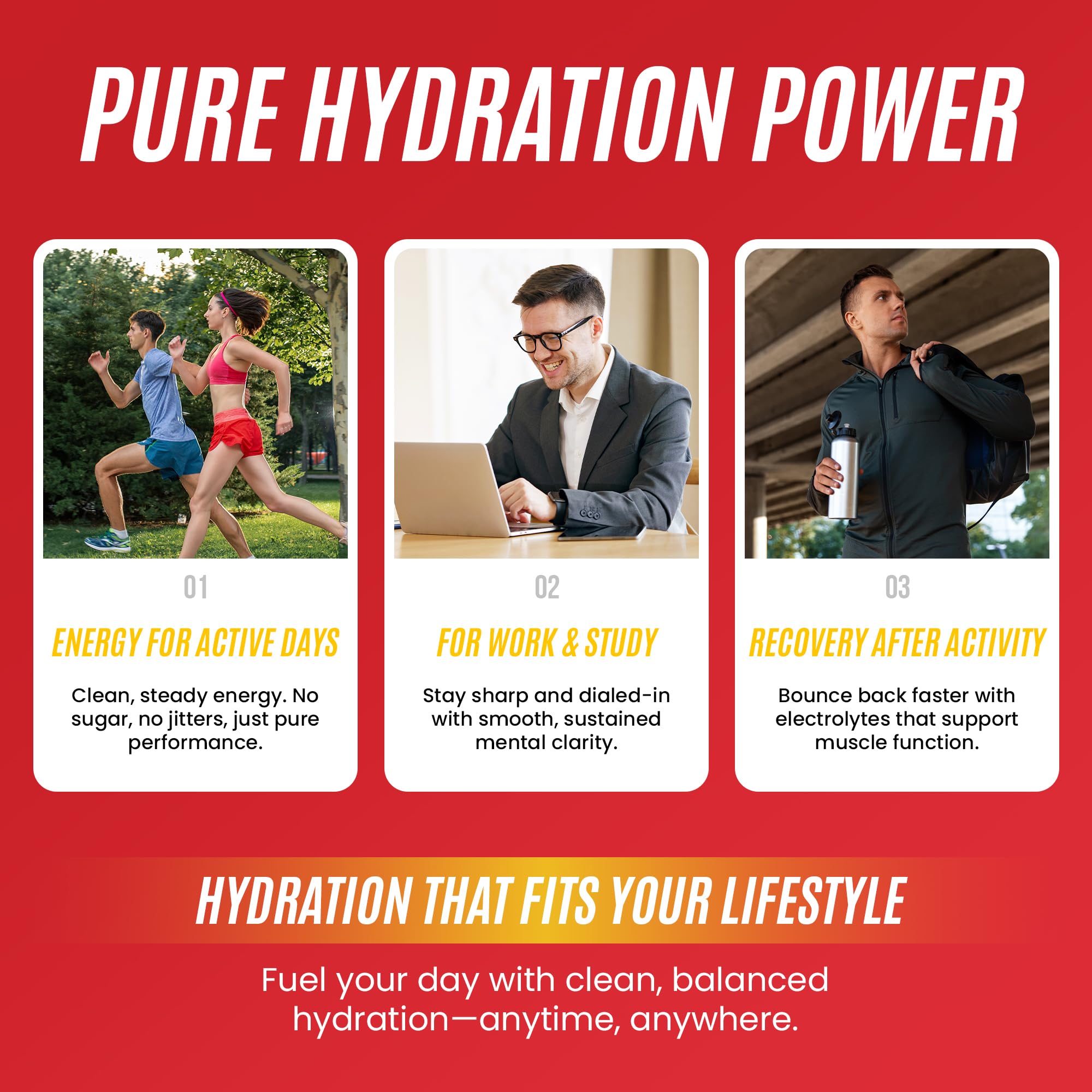 LMTLESS X sugar-free electrolyte packets deliver refreshing flavor without added sugars.