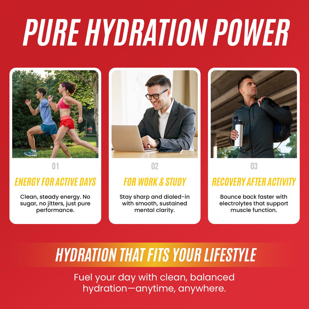 LMTLESS X sugar-free electrolyte packets deliver refreshing flavor without added sugars.