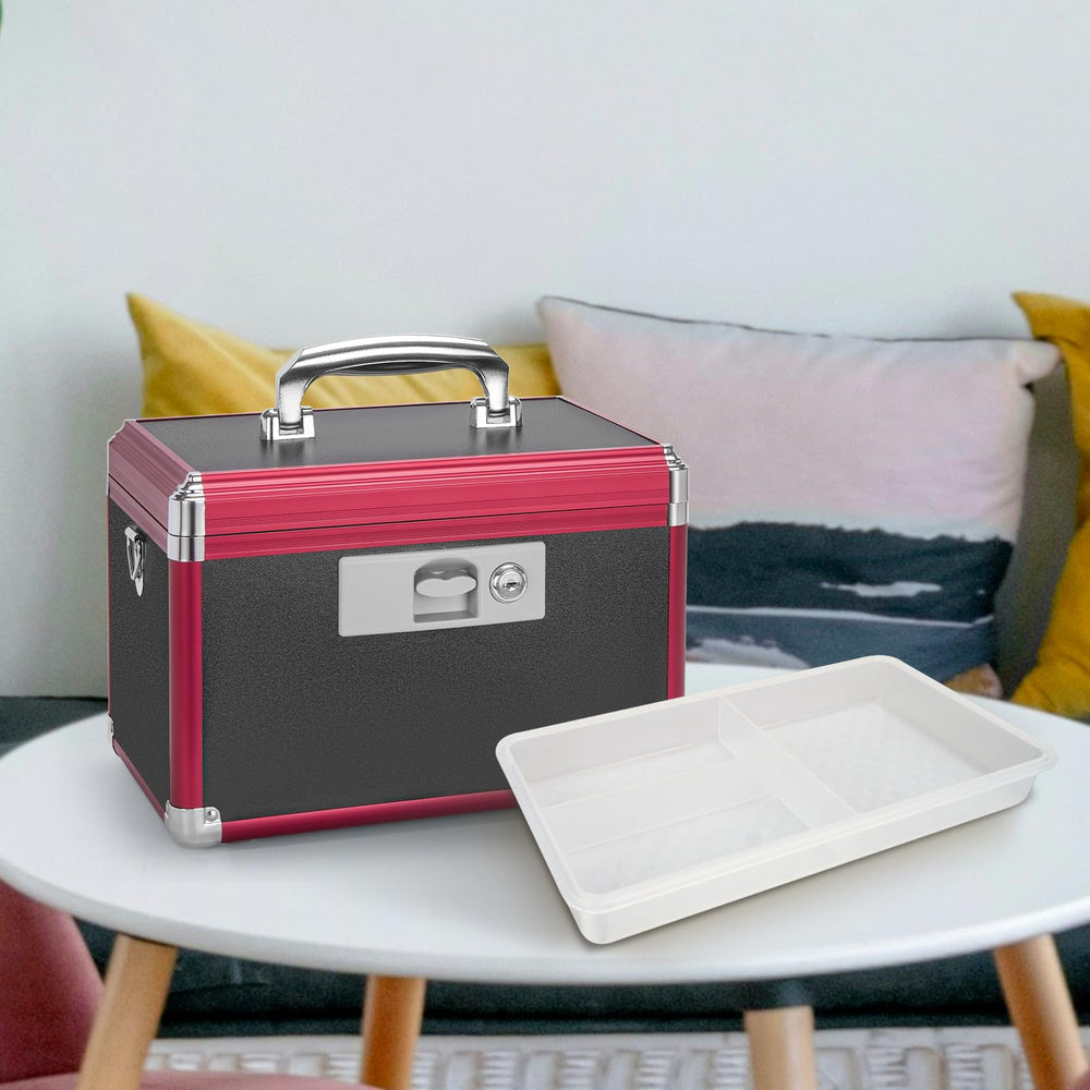 LOCKCURX durable aluminum frame for long-lasting, travel-ready medication storage
