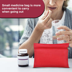 LOCKCURX secure med box with strap for easy carrying during trips or daily use