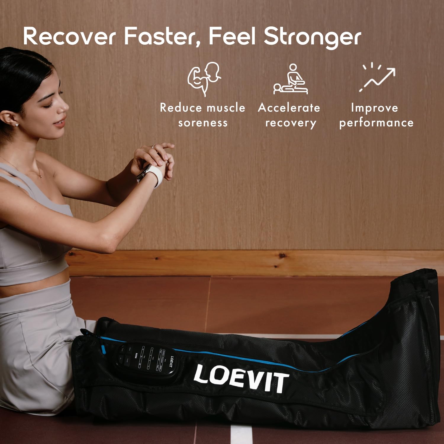 LOEVIT intelligent-pressure-sensors adjust inflate levels for safe, precise support