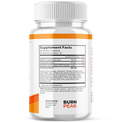 Lofero Burn Peak on kitchen counter, digestive support idea.