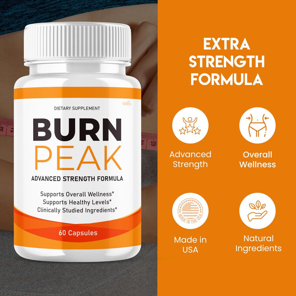 Lofero Burn Peak two-pack box, convenient wellness bundle.