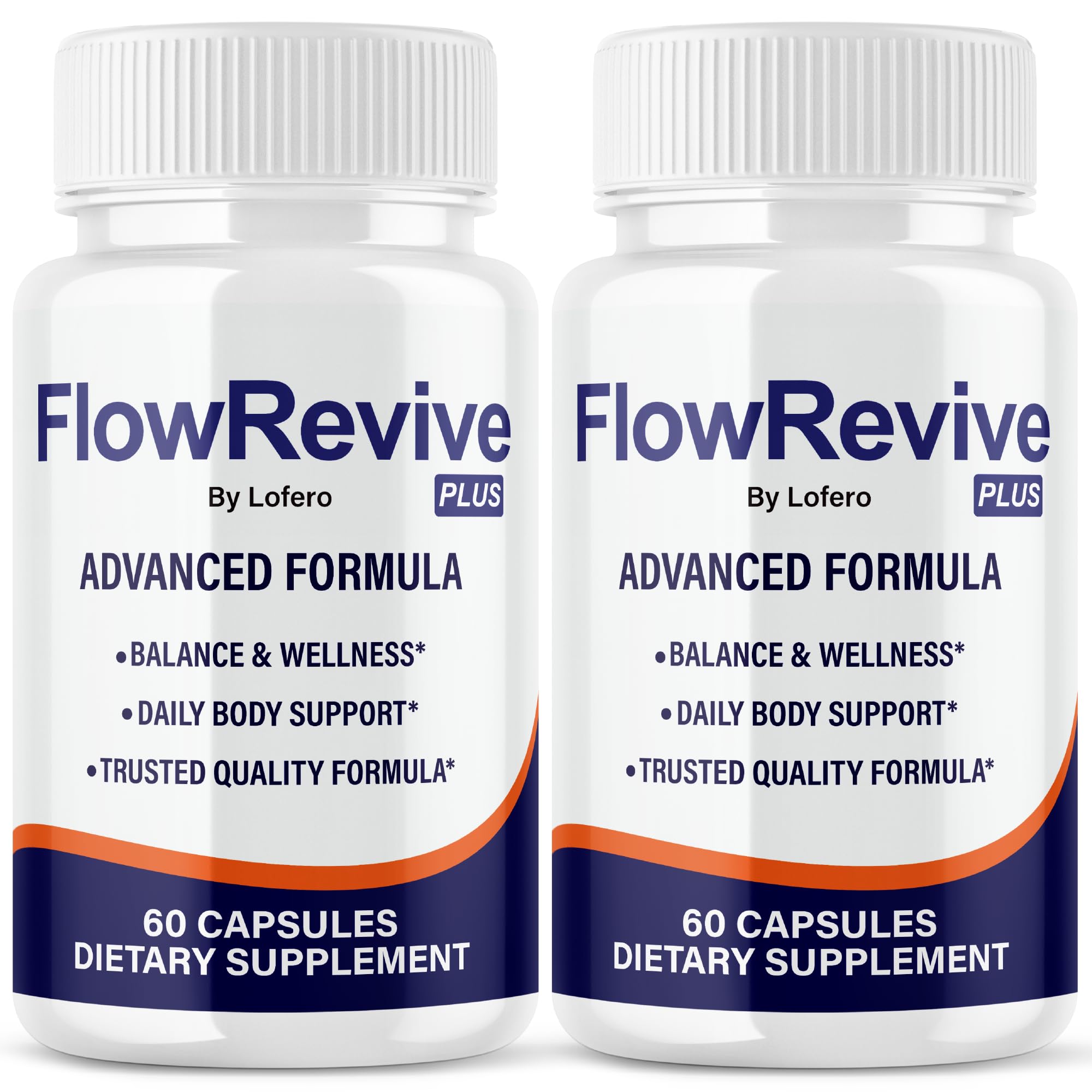 Lofero FlowRevive bottle front view supports urinary comfort for daily wellness.