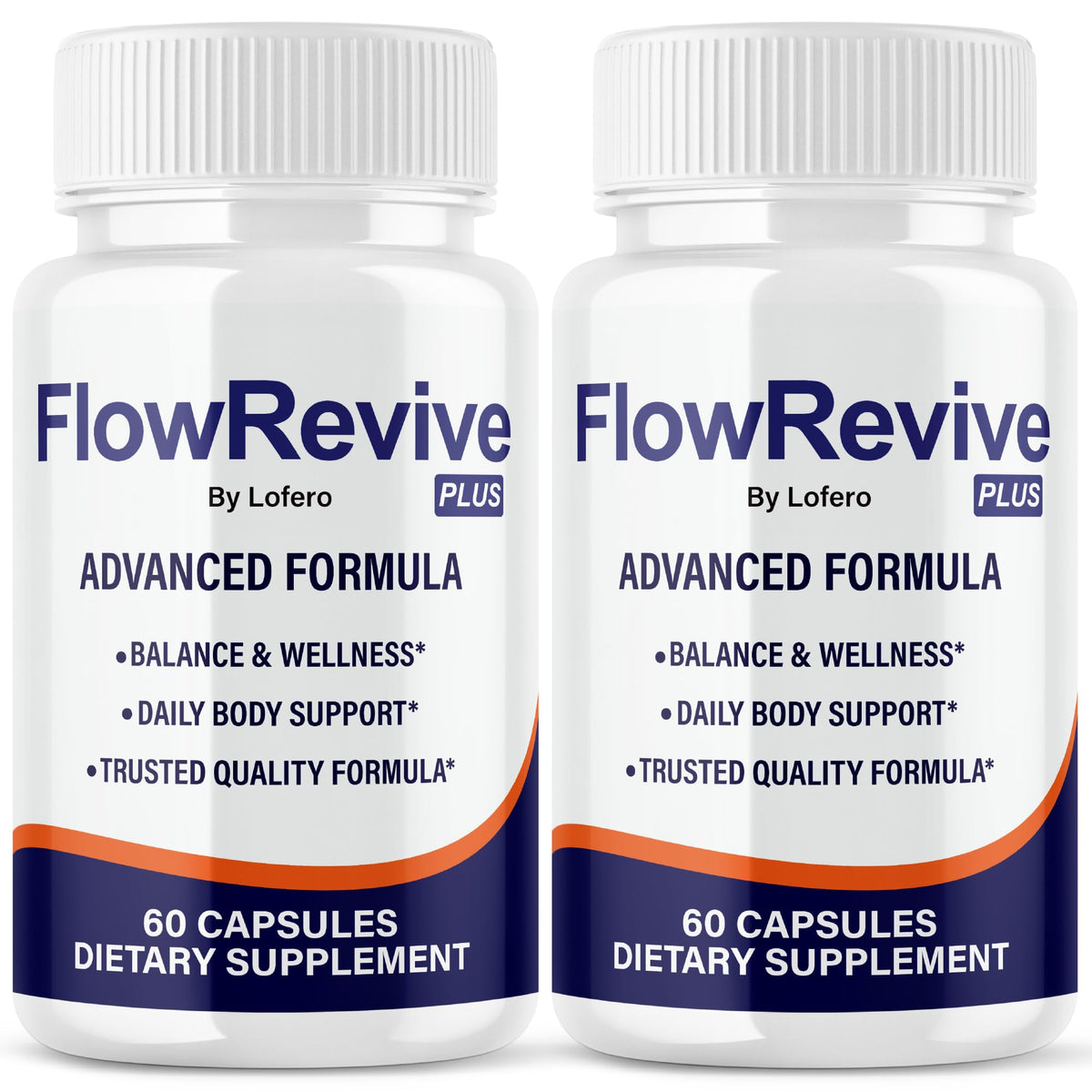 Lofero FlowRevive bottle front view supports urinary comfort for daily wellness.
