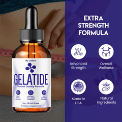 Lofero Gelatide Drops digestive-support scene suggests gentle gut comfort