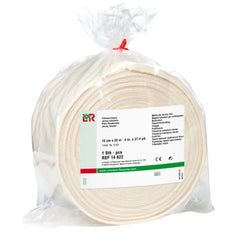 Lohmann and Rauscher tg Cotton Stockinette undercast coverage for breathable skin protection.