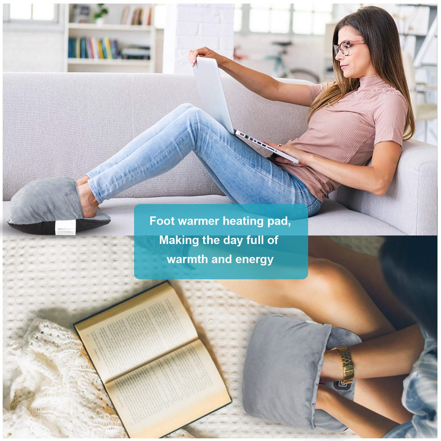 Lomitech portable design makes warmth handy at home, office, or car