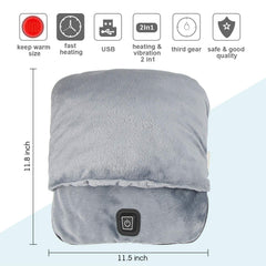 Lomitech foot warmer with vibration-only mode eases tension after work
