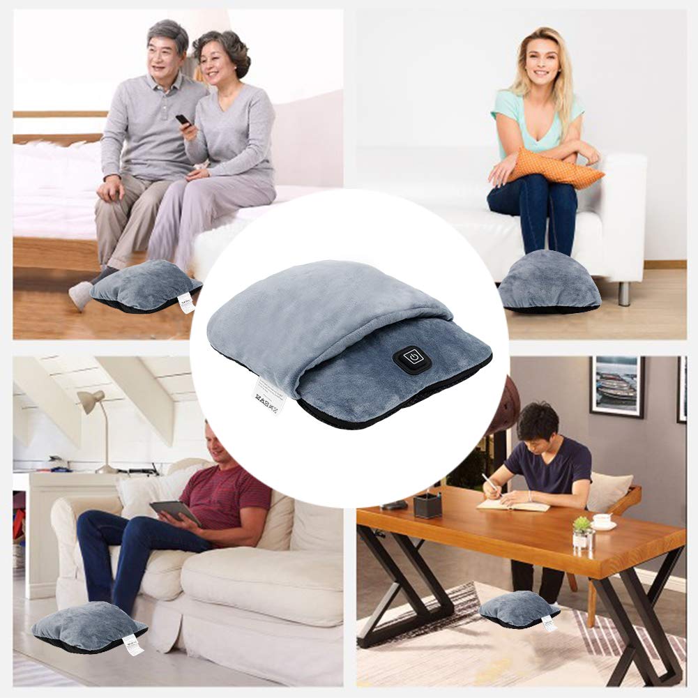 lomitech heated foot warmer auto shut-off image suggests worry-free use