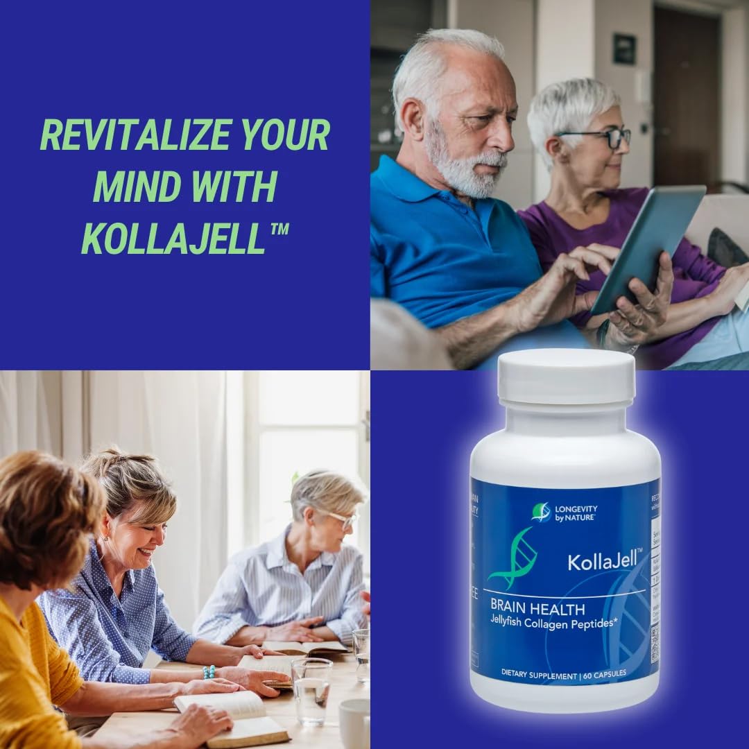 Longevity by Nature KollaJell brain-support-visual highlights memory and focus potential.