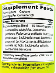 Longevity EnteroPro with spinach powder ingredient in natural blend