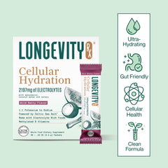 Longevity Rx on-the-go setup showing portable hydration for workouts or travel