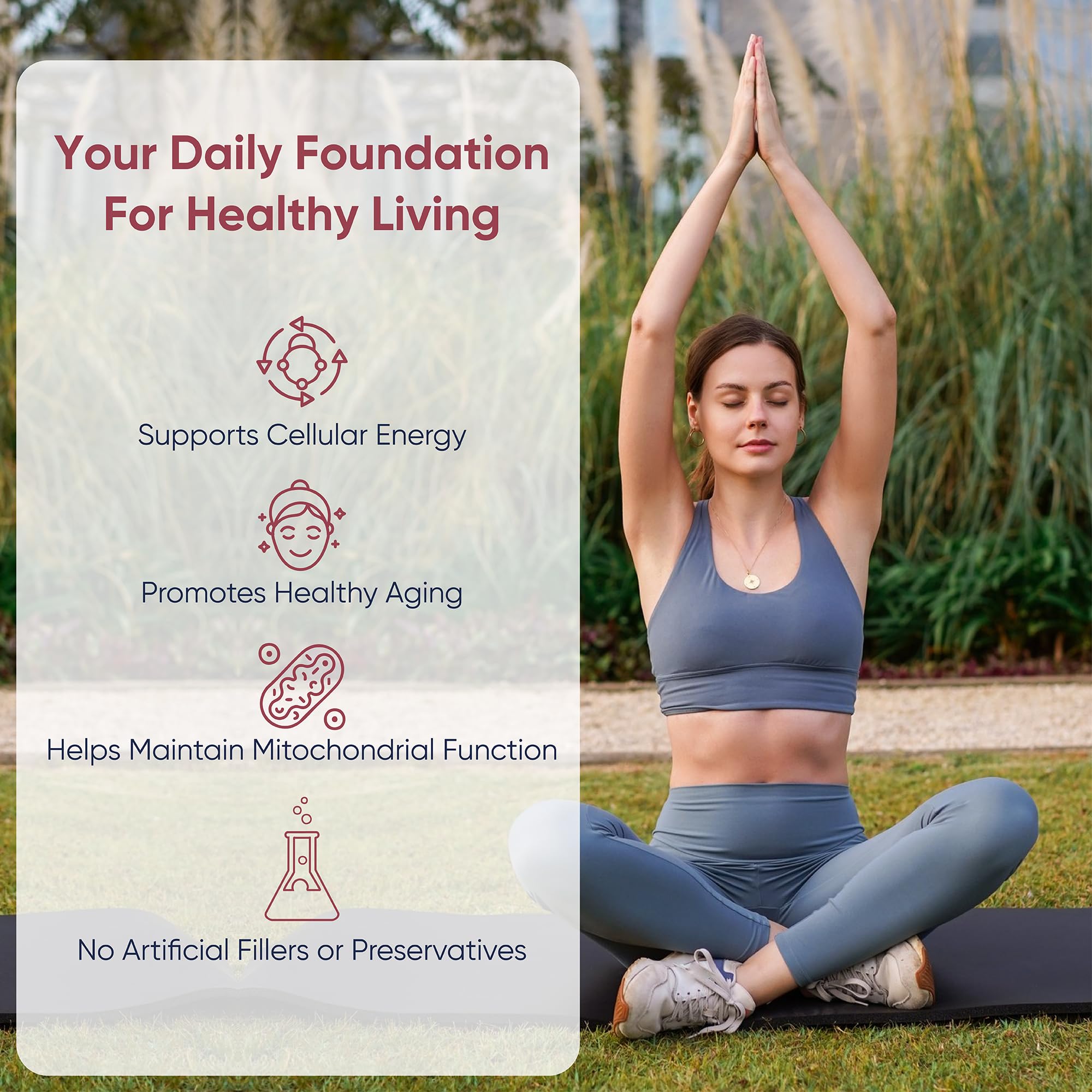 LongJuvity Labs postbiotic origin from pomegranate is visually represented.