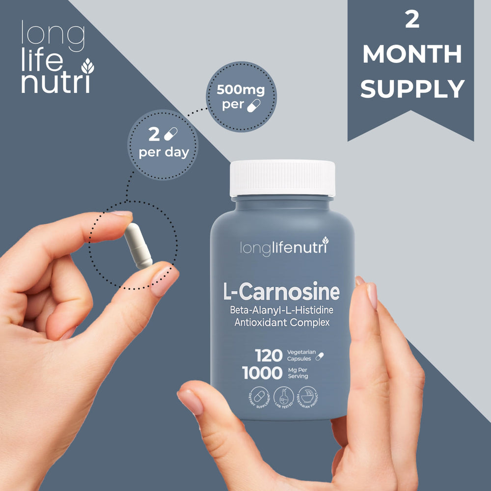 2-month supply bottle on a shelf for lasting wellness