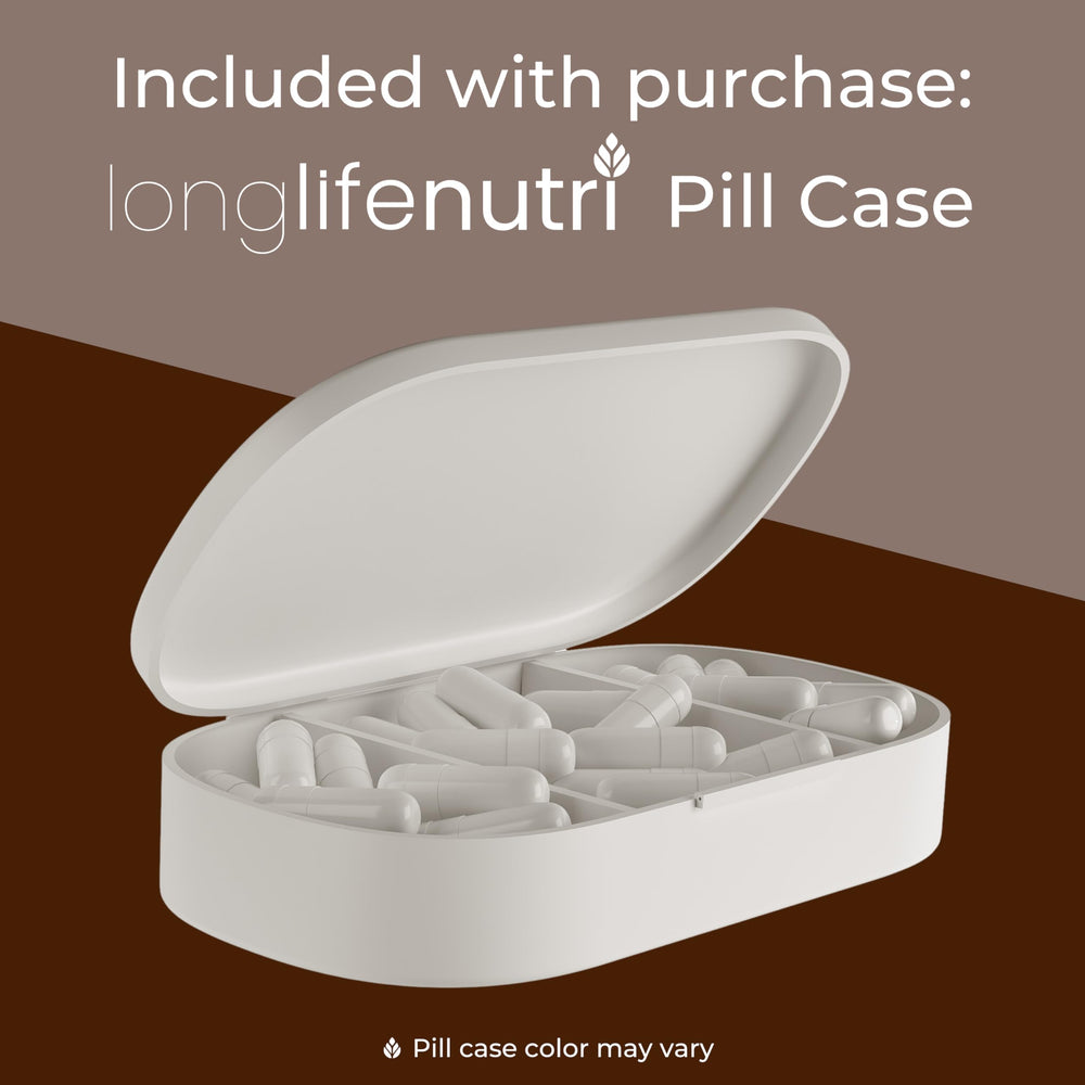 LongLifeNutri Lumbrokinase packaging-quality-control underscores lab-tested purity.