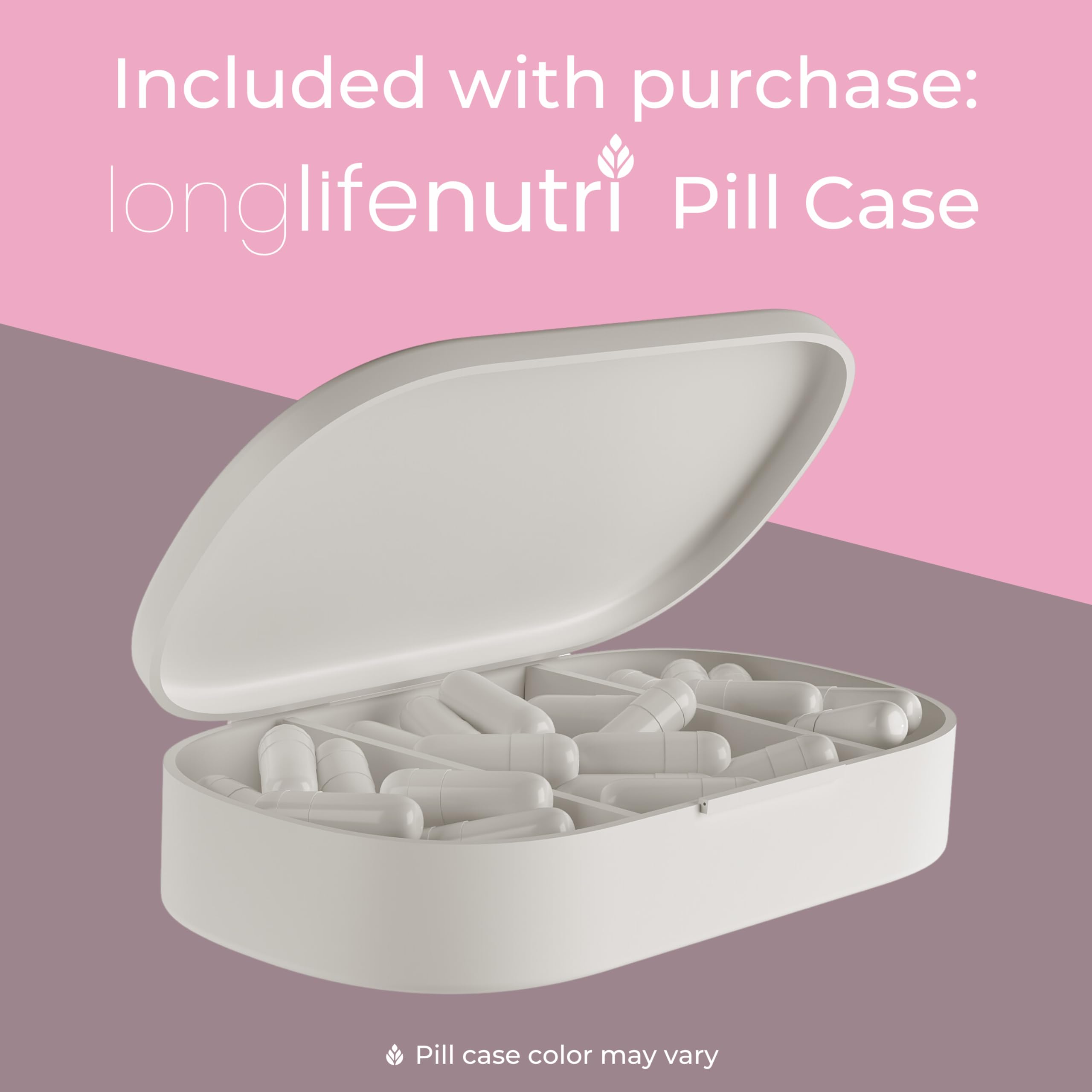 LongLifeNutri NeuroNourish dosage capsule close-up