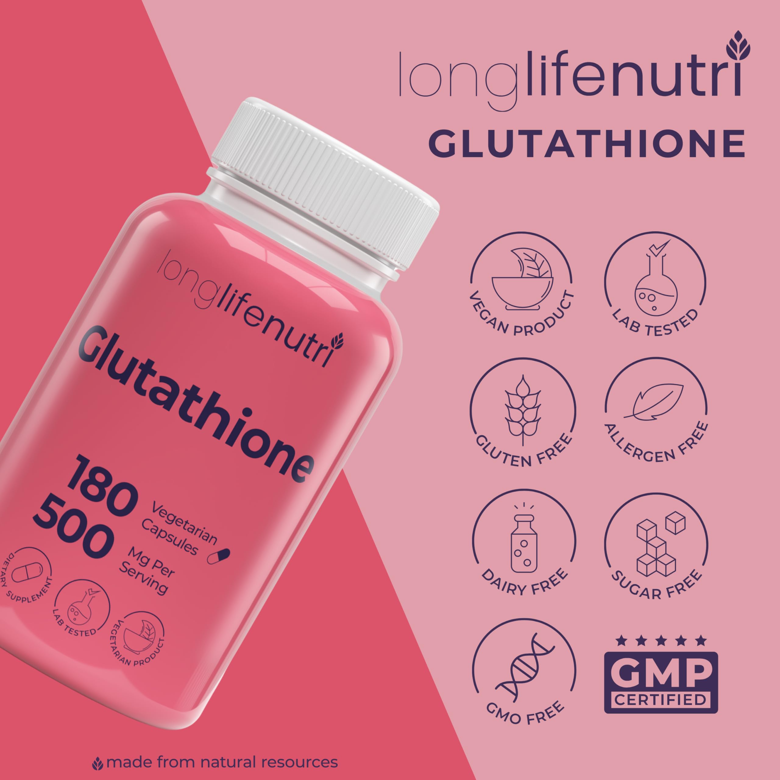 LongLifeNutri complimentary pill organizer helps keep capsules organized