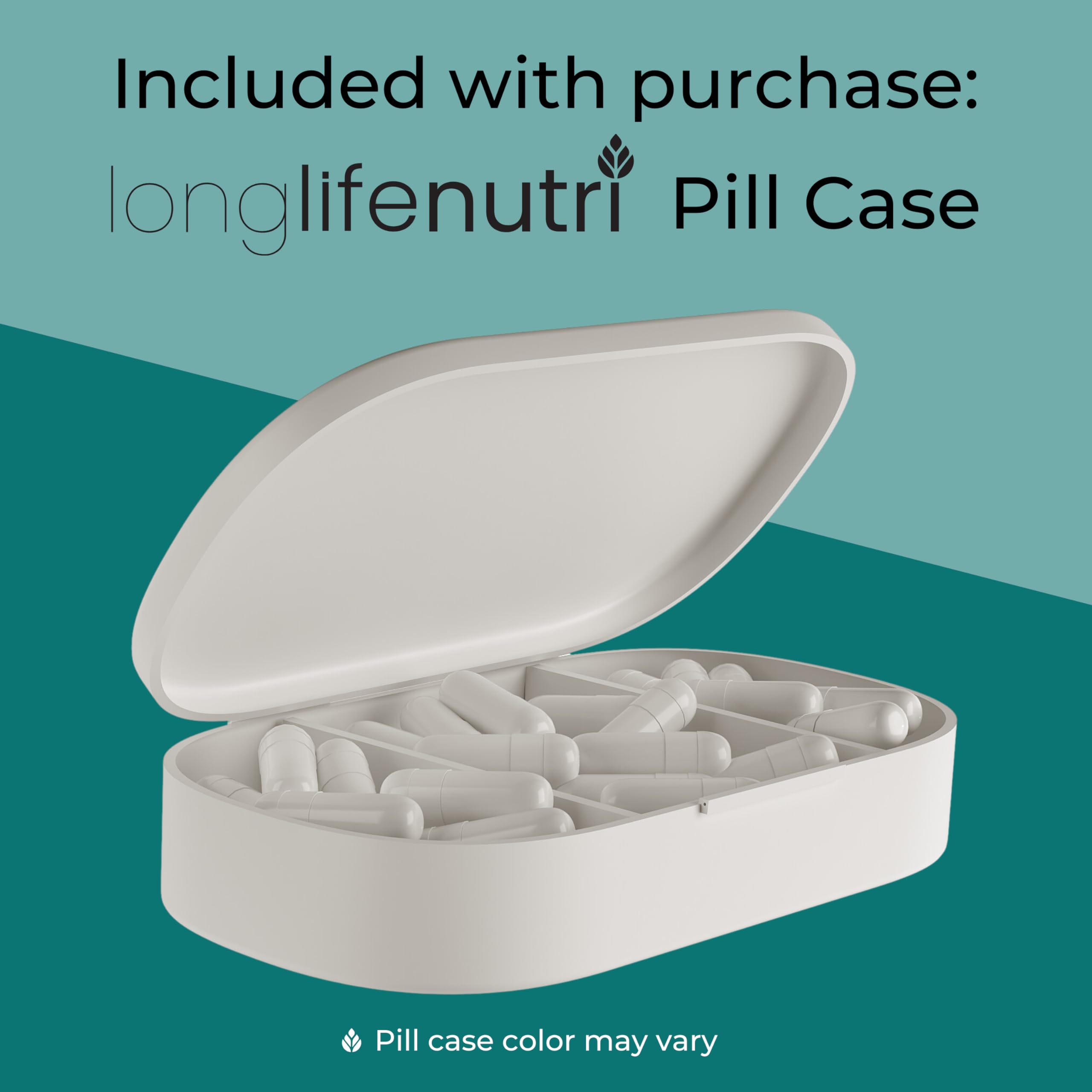 LongLifeNutri Spermidine 20mg vegan-capsules: plant-based wellness in a bottle