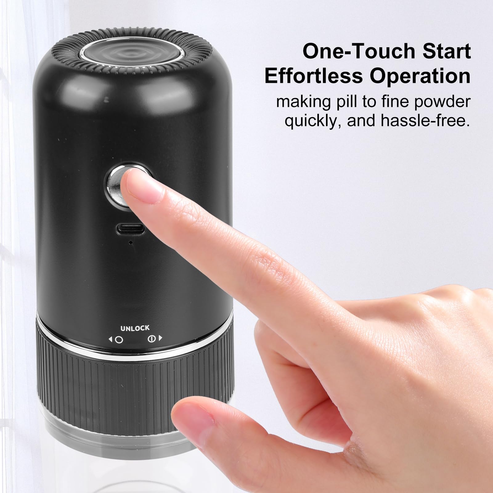 LONGMON cordless portable design for convenient use at home or on the go.